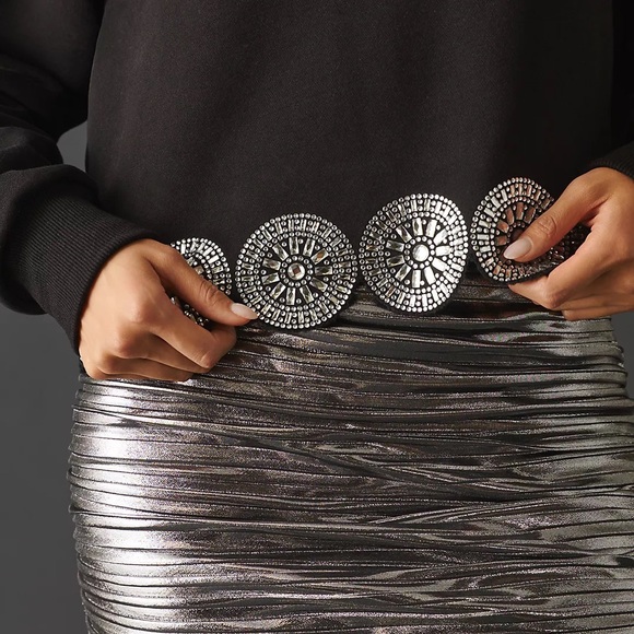 Canapé Embellished Fleece Sweatshirt NWT - Picture 6 of 7